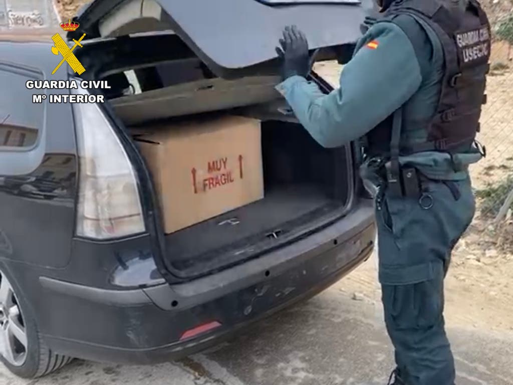 Detenido un vecino de Torrejón de Ardoz con 35 kilos de hachís en su coche 