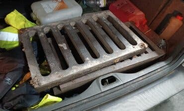 Detenido en Arganda por robar más de un centenar de tapas de alcantarilla 