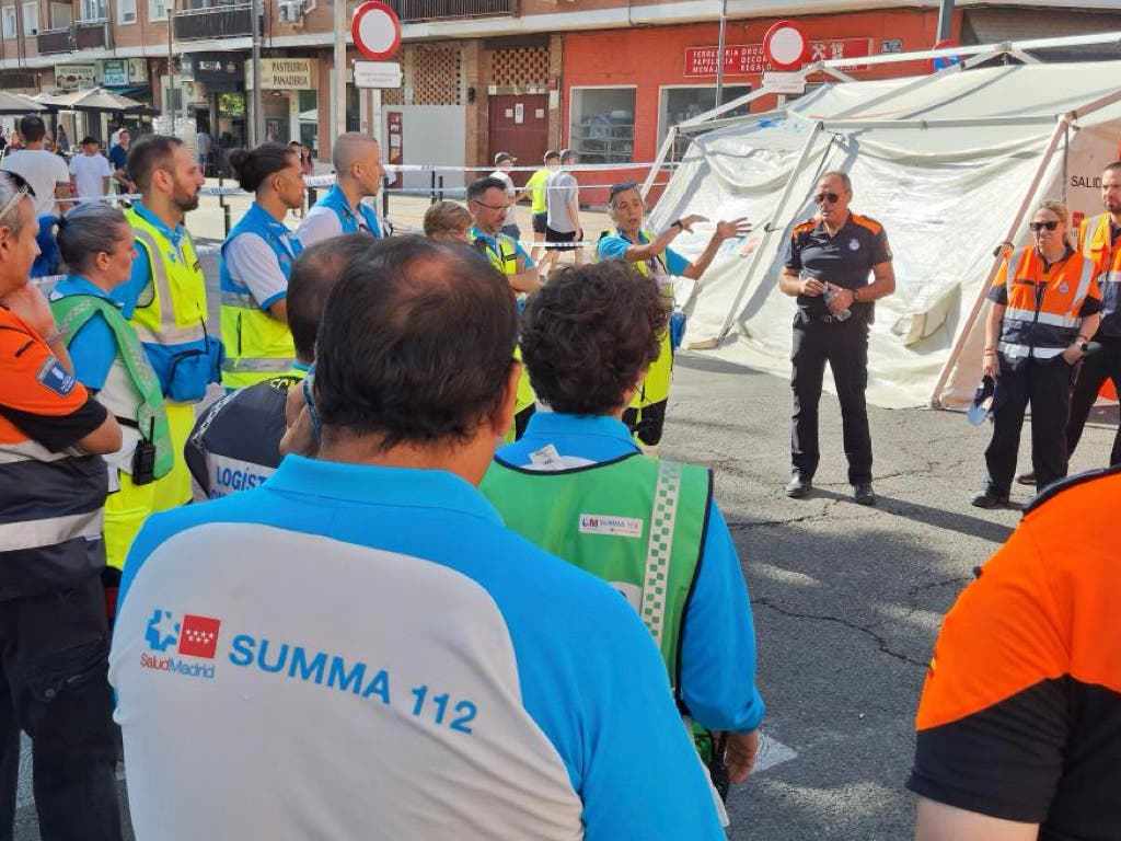 La Comunidad de Madrid despliega un dispositivo sanitario especial en los Encierros Blancos de San Sebastián de los Reyes