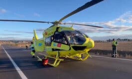 Herido grave un ciclista de 82 años tras chocar contra una furgoneta en la M-506