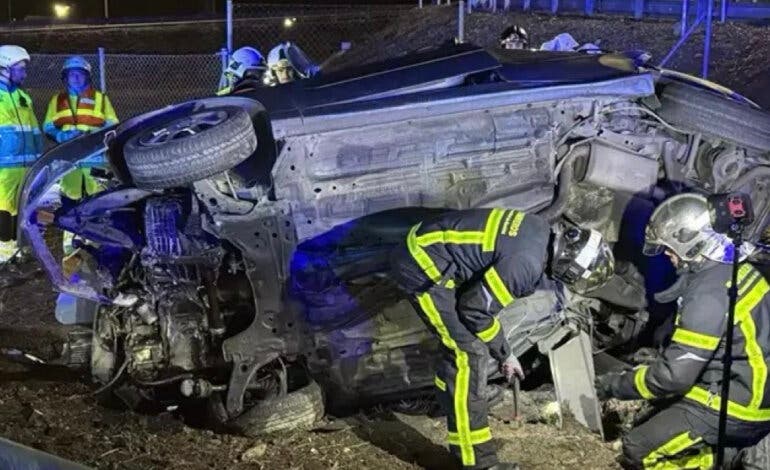 Muere una joven de 15 años en un accidente en la A-2, en Alcalá de Henares