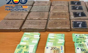 Intervienen 20 kilos de cocaína en un piso de Torrejón de Ardoz