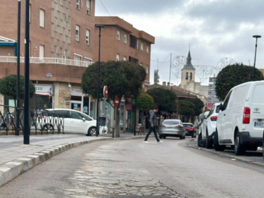 Arganda inicia este lunes la rehabilitación de la zona hundida de la Avenida del Ejército