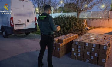 Detenido tras ser sorprendido robando la mercancía de un camión en Cabanillas del Campo 