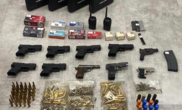 Cae en Madrid una banda que robaba pistolas para luego venderlas en el mercado negro