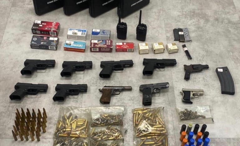 Cae en Madrid una banda que robaba pistolas para luego venderlas en el mercado negro