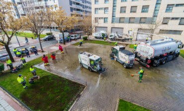 Torrejón de Ardoz intensifica la limpieza en todos los barrios de la ciudad