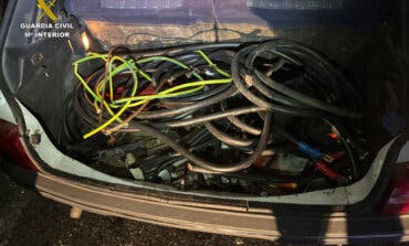 Detenido en Guadalajara por robar cable de cobre de un repetidor de telefonía  
