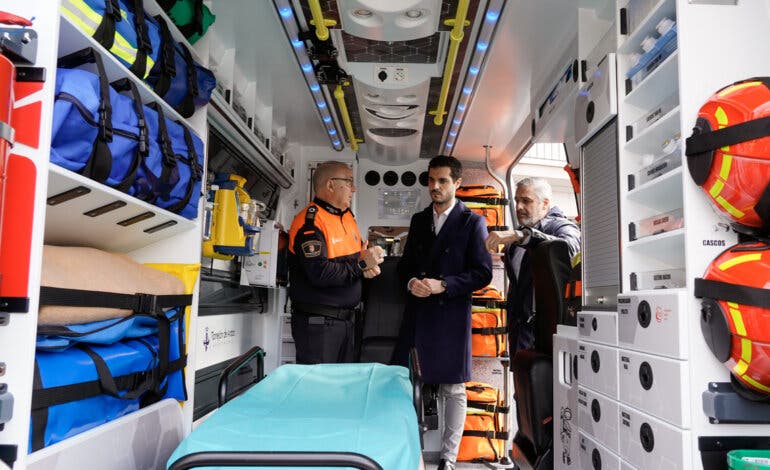 Torrejón de Ardoz incorpora una nueva ambulancia municipal para llegar antes a las emergencias 