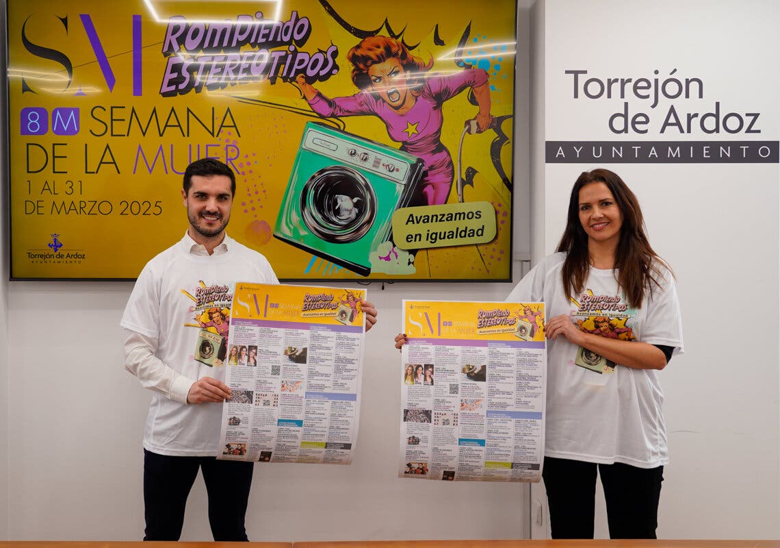 Torrejón de Ardoz prepara numerosas actividades para celebrar la Semana de la Mujer 