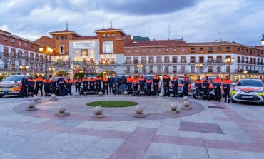 Torrejón de Ardoz rinde homenaje a los voluntarios de Protección Civil por su labor en Mágicas Navidades