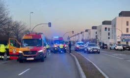 Herido grave un patinador tras ser atropellado por un coche en un paso de peatones en Madrid