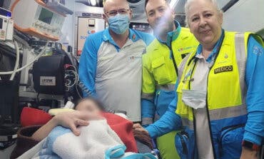 Una mujer da a luz en su casa en Alcalá de Henares