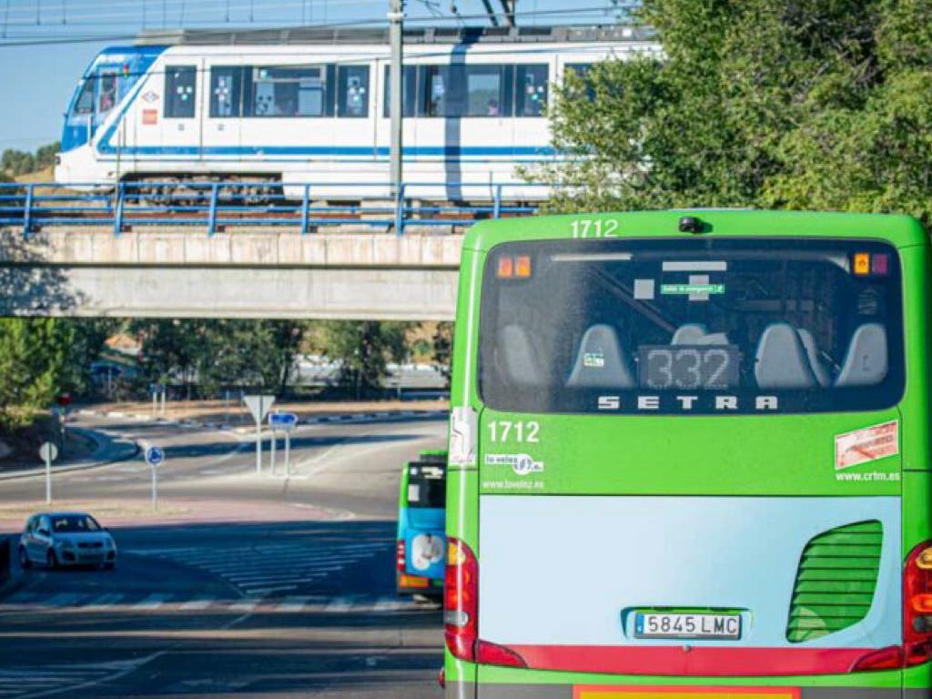Cambios desde este lunes en los autobuses interurbanos de Rivas y Arganda por las obras del intercambiador de Conde de Casal