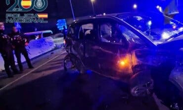 Detenidos tras una peligrosa persecución por la A-2 en la que iban lanzando polvo de extintor a la Policía