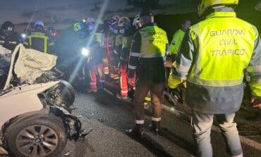 Muere un hombre de 41 años en un accidente frontal entre un camión y un coche en Aranjuez