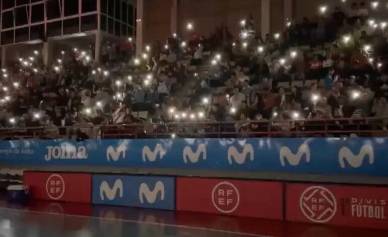 Movistar Inter sigue líder tras enfrentarse al Barça en Torrejón de Ardoz 