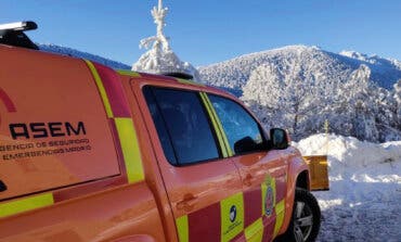 Activado el aviso amarillo por nieve este viernes en la Comunidad de Madrid