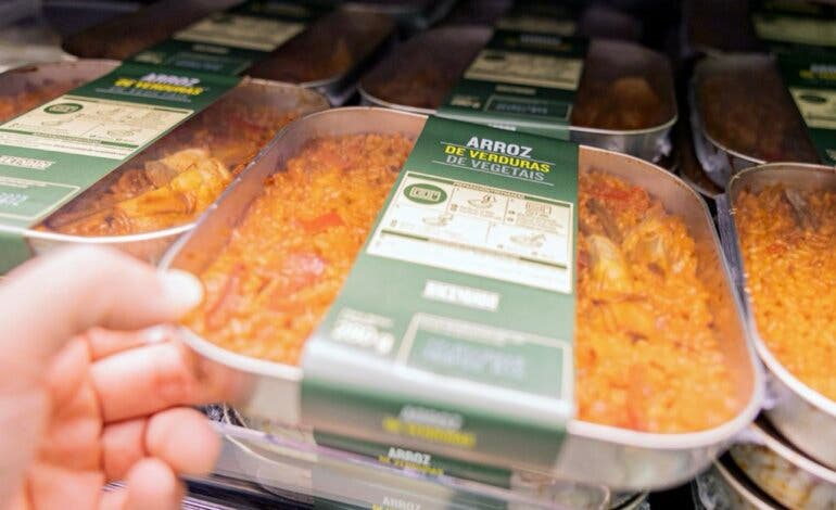Premian a Mercadona por su innovador arroz de verduras en bandeja y su nuevo código QR