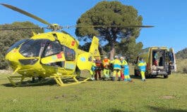 Herido grave el conductor de una furgoneta tras sufrir un accidente en la M-512 