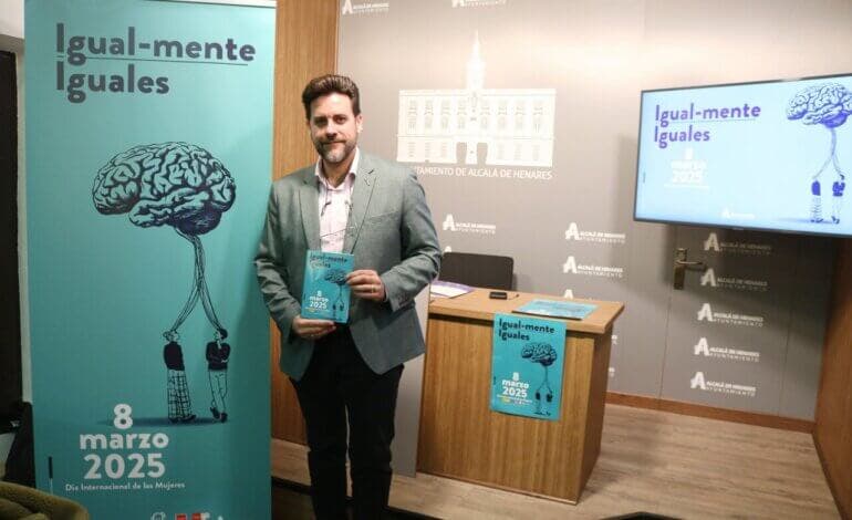 Exposiciones, música, teatro... Alcalá de Henares celebra el 8M bajo el lema «Igual-mente iguales»