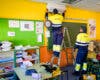 Torrejón de Ardoz avanza en su medida pionera en España instalando aire acondicionado en todas las aulas de los colegios públicos 