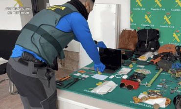 Dos detenidos por 31 robos en viviendas, vehículos e iglesias de Brihuega (Guadalajara)