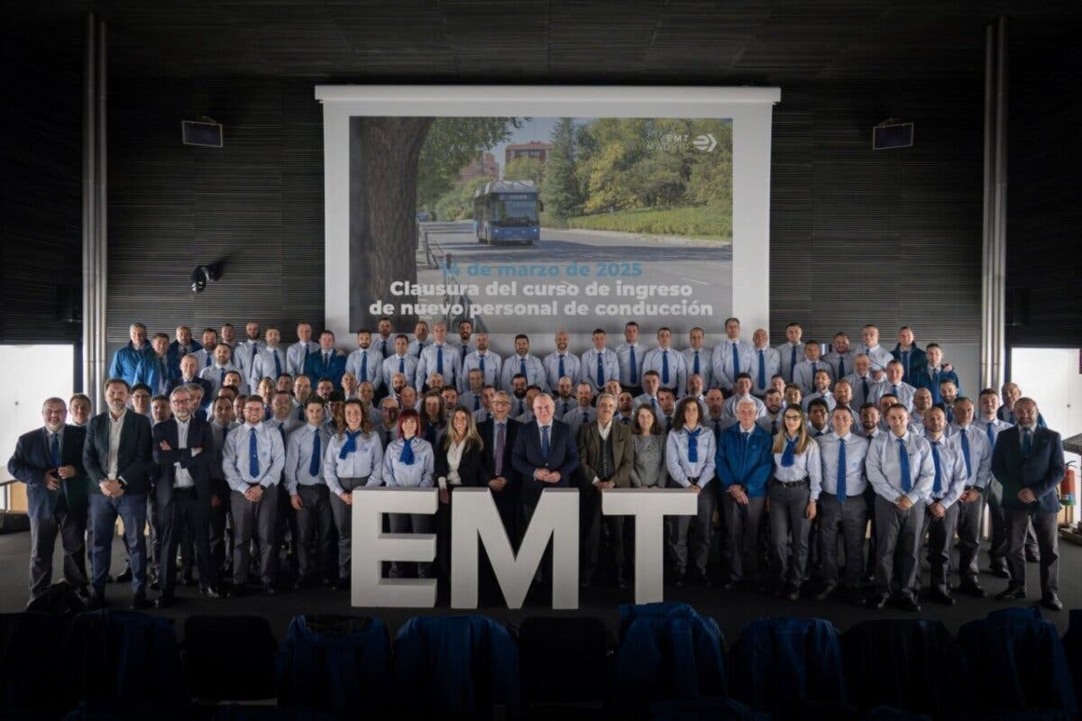 Madrid incorpora este sábado 80 nuevos conductores a los autobuses de la EMT