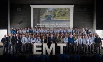 Madrid incorpora este sábado 80 nuevos conductores a los autobuses de la EMT