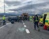 Herido grave un conductor tras dar varias vueltas de campana con su coche en la AP6