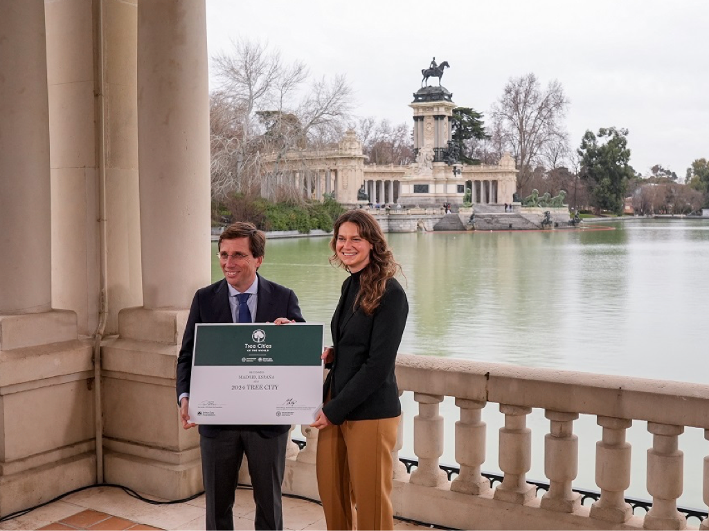 Madrid, distinguida por sexto año consecutivo como Ciudad Arbórea del Mundo