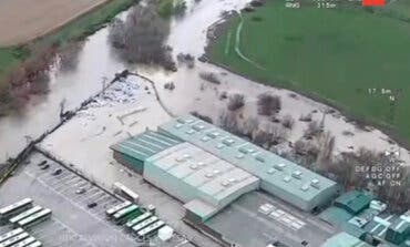 Imágenes aéreas de la situación actual de los ríos Henares y Jarama 