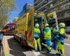 Cinco trabajadores heridos al desplomarse un falso techo en una obra en la calle Velázquez de Madrid