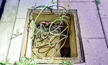 Otros tres detenidos en Torrejón de Ardoz por el robo de cable del alumbrado público