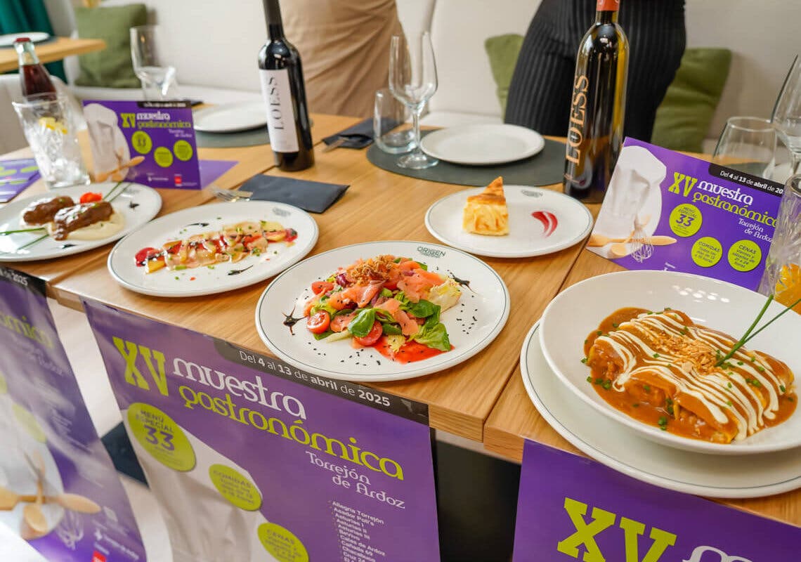 Vuelve la Muestra Gastronómica de Torrejón de Ardoz con menús de alta cocina a 33 euros 