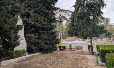 Madrid avanza en la reforma de los Jardines de Sabatini