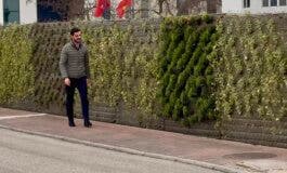 Torrejón de Ardoz estrena un nuevo jardín vertical en el polígono de Las Monjas 