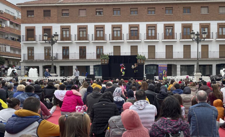 Este fin de semana vuelven las títeres a la Plaza Mayor de Torrejón de Ardoz