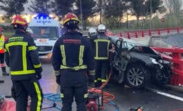 Grave accidente de tráfico en la M-503, a la altura de Pozuelo de Alarcón