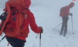 El 112 avisa tras dos rescates en la Sierra de Madrid: alerta amarilla por nieve y condiciones adversas