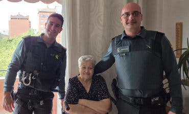Soledad, la vecina de Tres Cantos a la que la Guardia Civil salvó la vida con un torniquete durante el apagón