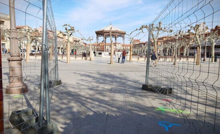 Alcalá de Henares inicia las obras de reforma de la Plaza de Cervantes 
