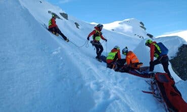 Fin de semana con muchos rescates en la Sierra de Madrid por varios accidentes y personas perdidas 
