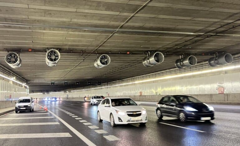 Madrid comienza a instalar un sistema para que haya cobertura GPS en los túneles de la M-30