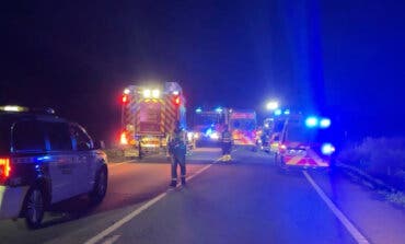 Tres heridos graves en un accidente de tráfico en San Martín de la Vega