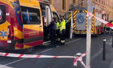 Seis intoxicados por inhalación de monóxido de carbono en un parking de Madrid