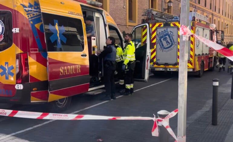Seis intoxicados por inhalación de monóxido de carbono en un parking de Madrid