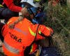 El GERA rescata a una senderista herida en Villalbilla