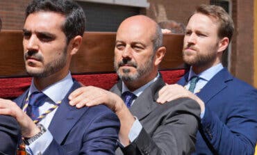 Alejandro Navarro y Pedro Rollán, destacados anderos en la Semana Santa de Torrejón de Ardoz