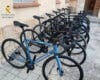 Detenido en Guadalajara con ocho bicicletas robadas en Rivas valoradas en 33.000 euros
